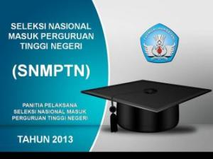 SNMPTN 2013